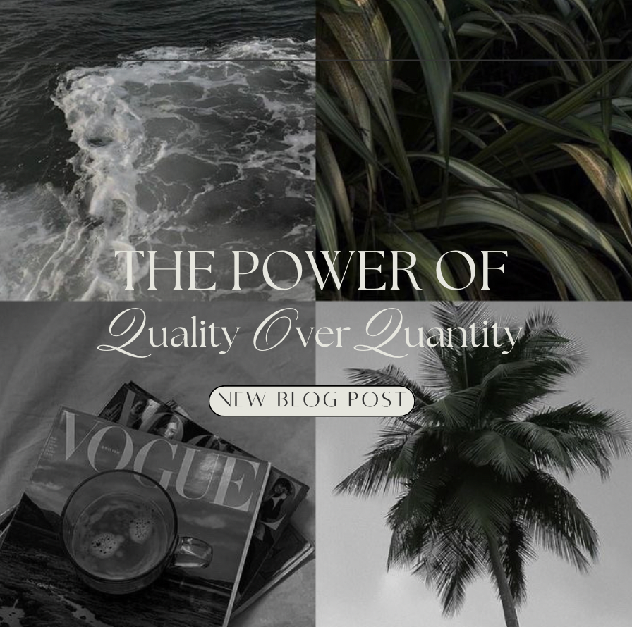 The Power of Quality Over Quantity
