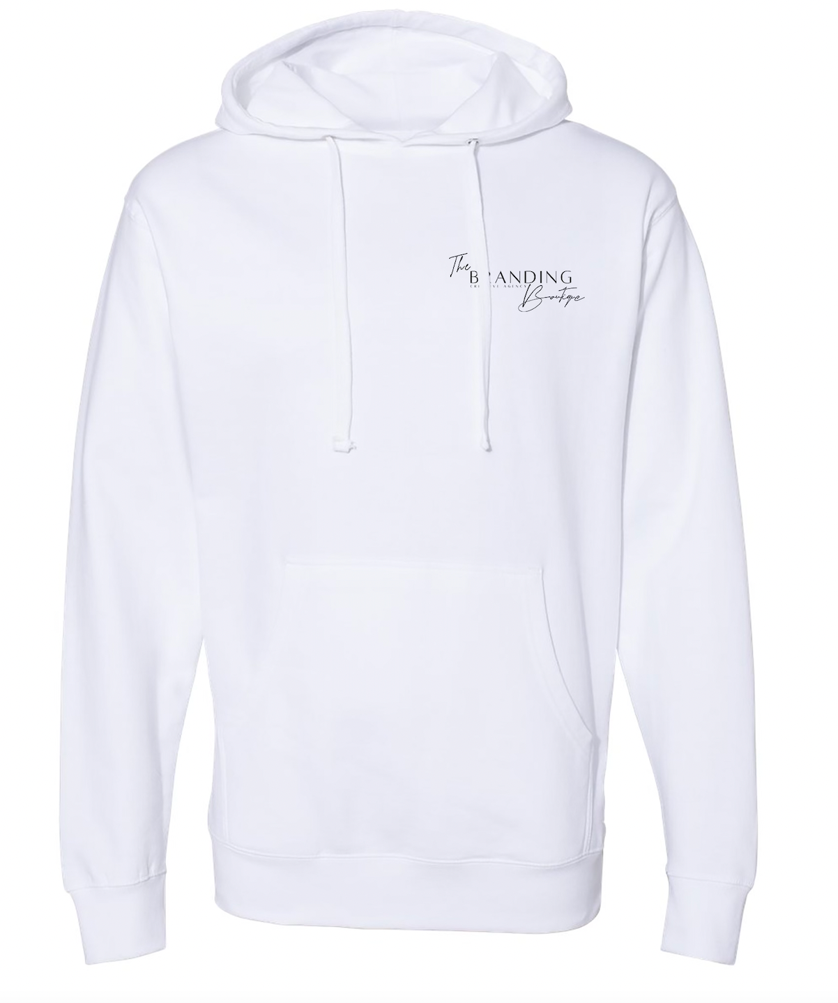 TBB - White Logo Heavyweight Hoodie