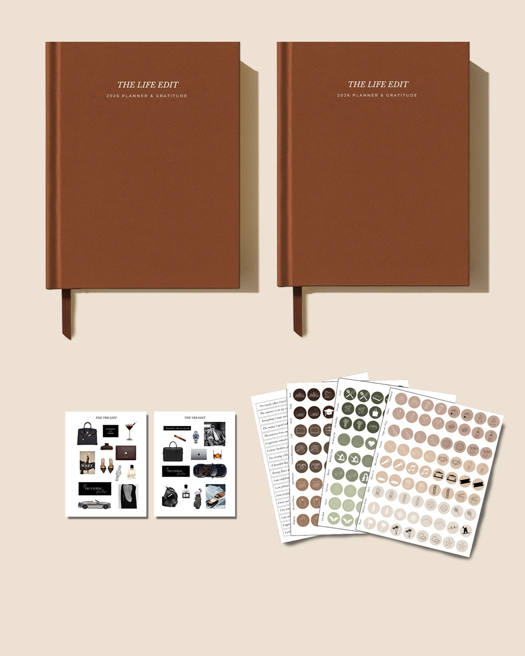 The Life Edit 2026 [Daily, Weekly, & Monthly Planning, Goal Setting, Gratitude & Journaling]