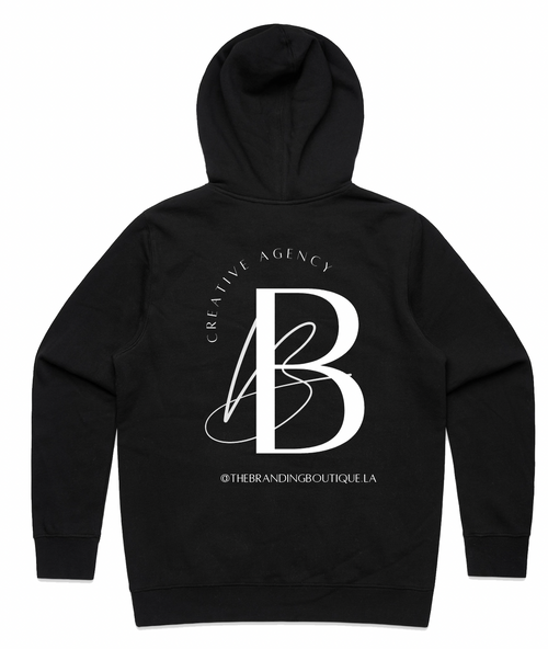 TBB- Black Logo Heavyweight Hoodie