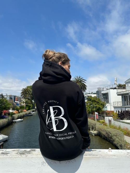 TBB- Black Logo Heavyweight Hoodie