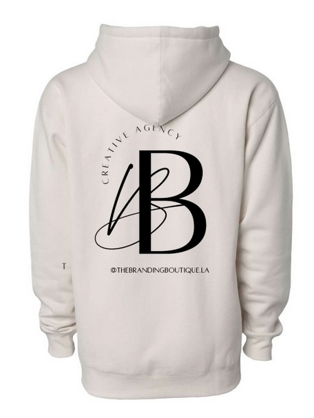 TBB- Cream Logo Heavyweight Hoodie